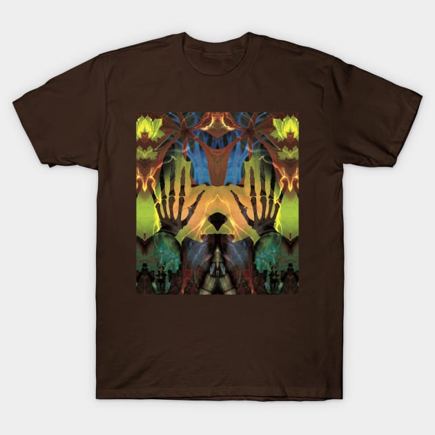 Hands of Autumn T-Shirt by The Cuban Witch